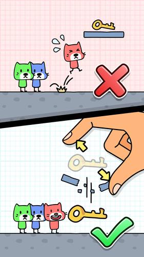 Brain cat: tricky puzzles 螢幕截圖 0