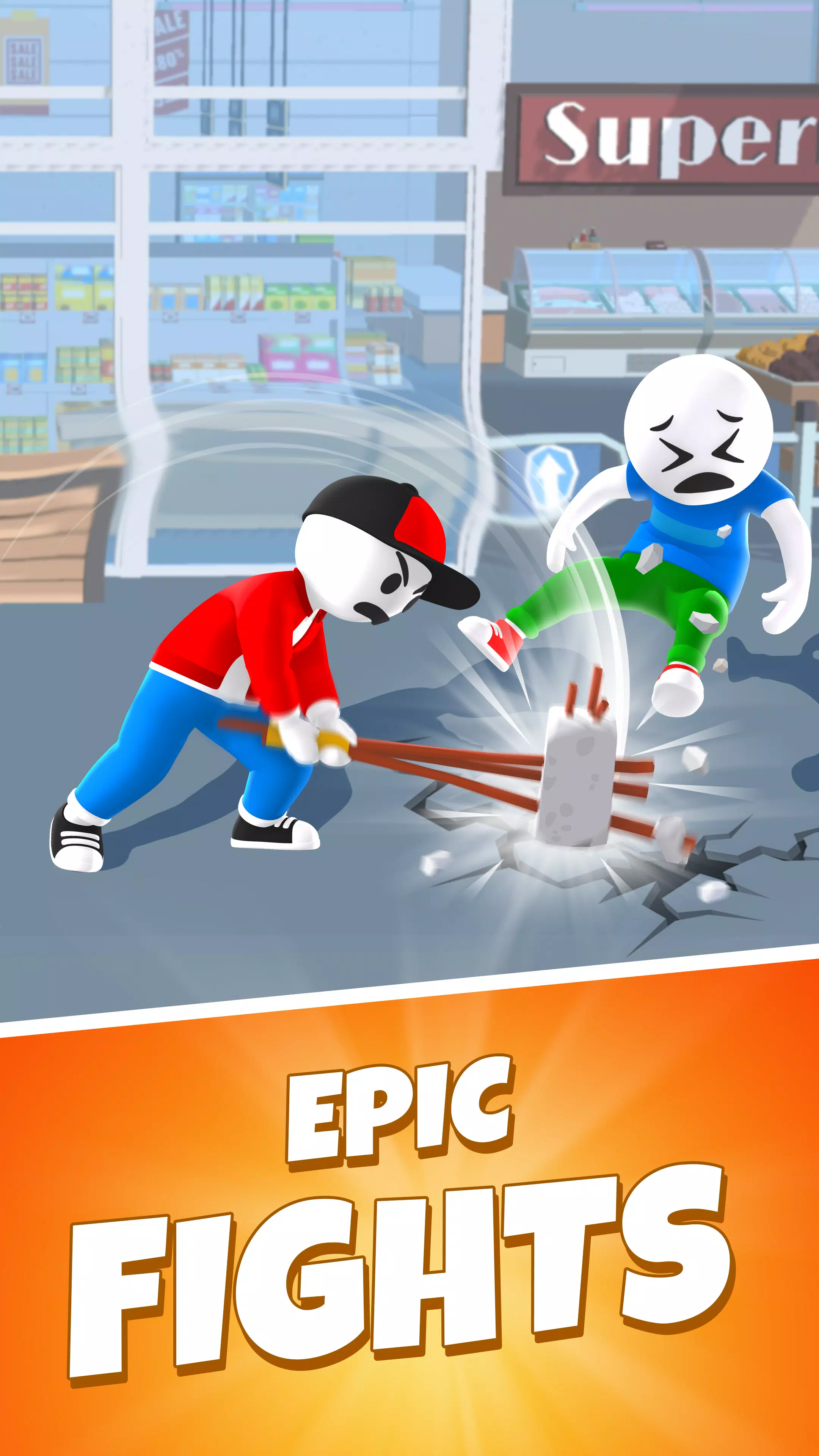 Merge Fighting: Hit Fight Game 螢幕截圖 0