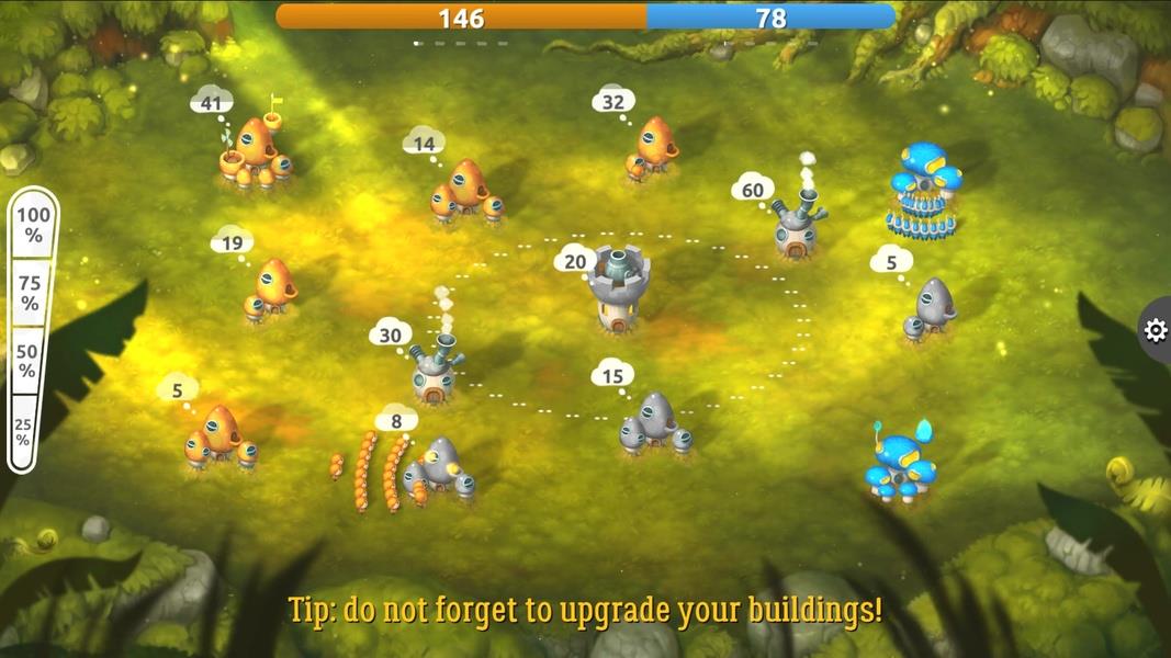 Mushroom Wars 2: RTS Strategy スクリーンショット 1