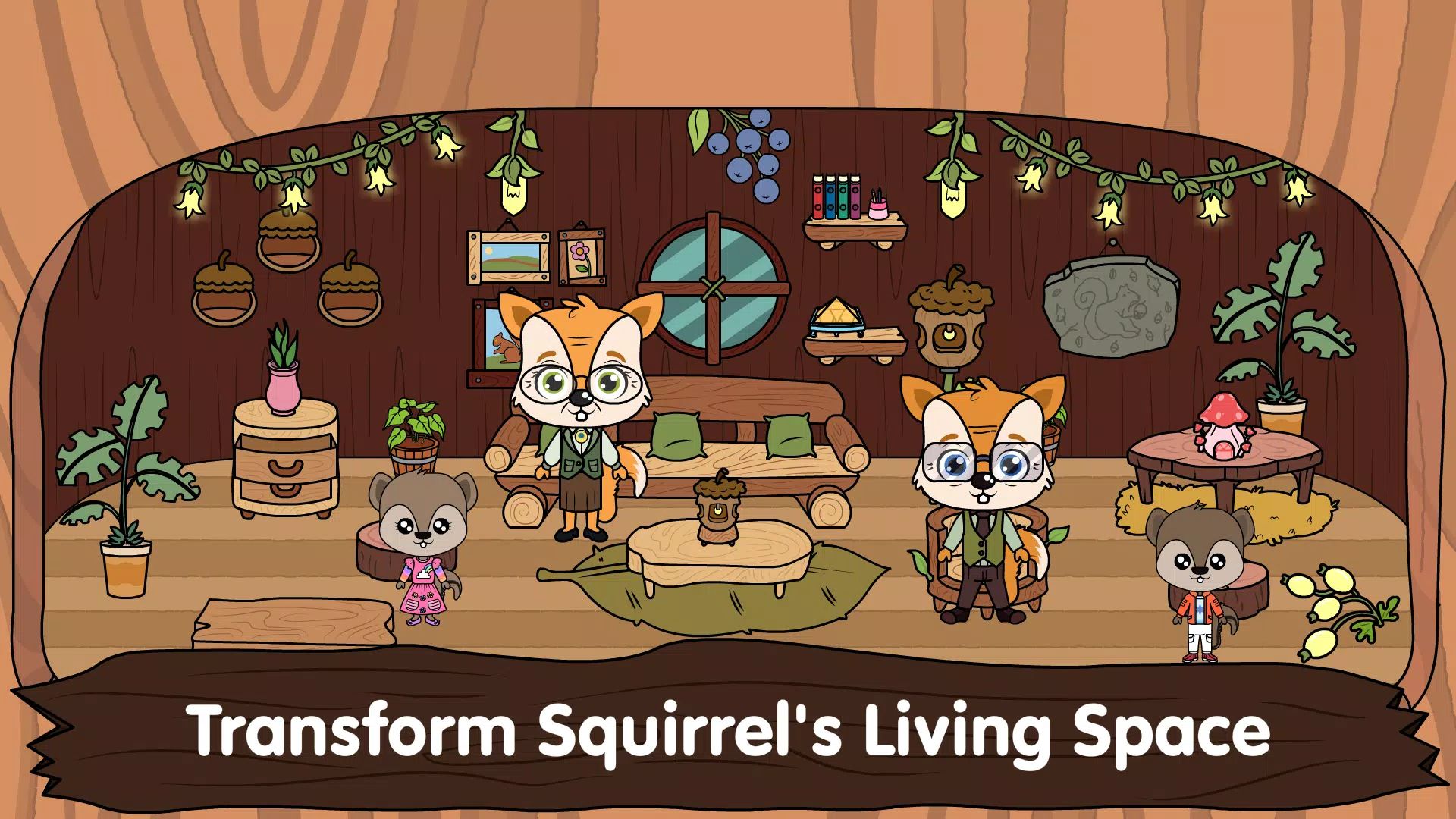 Animal Town - My Squirrel Home Ảnh chụp màn hình 0