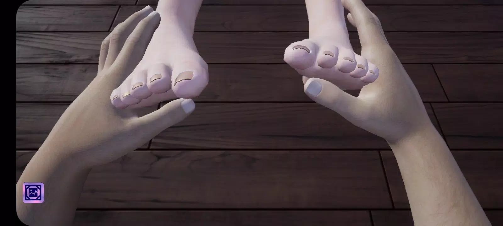 Girl feet ภาพหน้าจอ 3