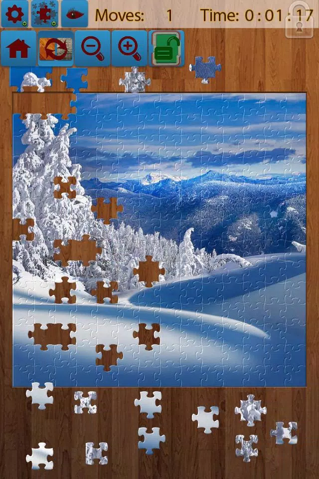 Snow Landscape Jigsaw Puzzles 螢幕截圖 0