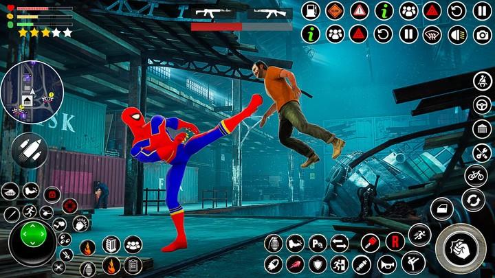 Spider Games: Spider Rope Hero 螢幕截圖 2