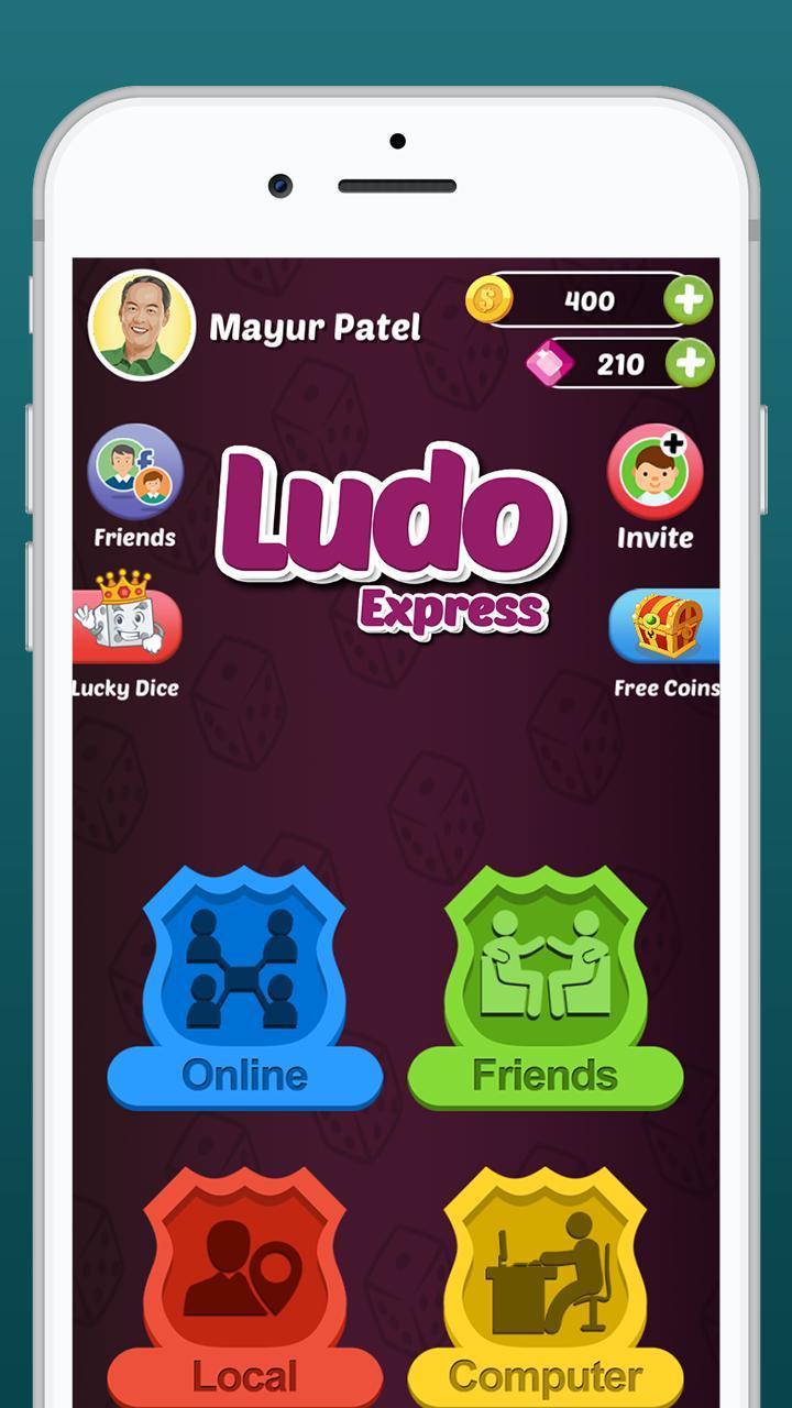 Ludo Express : Online Ludo Captura de tela 0