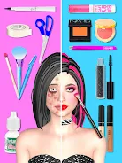 Lip Art Beauty Makeup Games 螢幕截圖 2