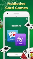 Spider Solitaire Classic Games 螢幕截圖 3