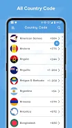 All Country Code: Dialing Code 螢幕截圖 2