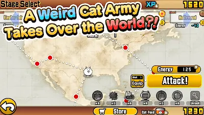 The Battle Cats Mod APK ภาพหน้าจอ 0