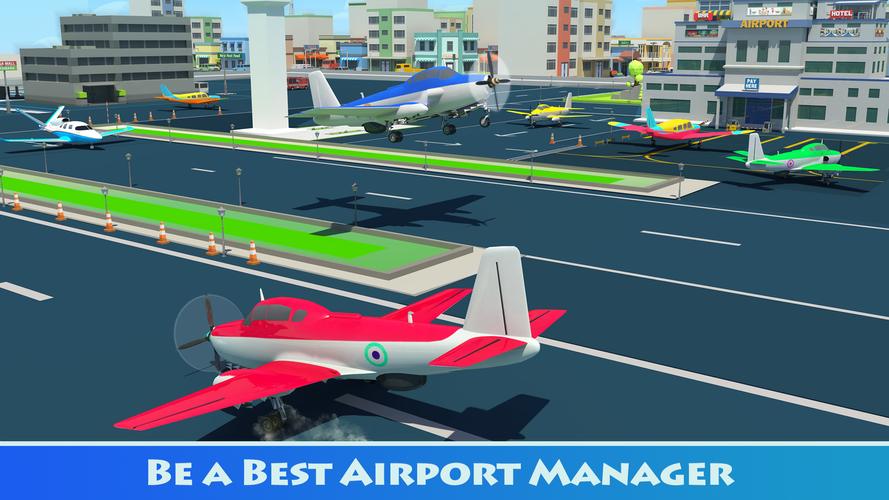 Airport Tycoon Manager Games Tangkapan skrin 0