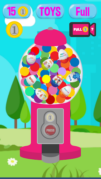 Surprise Eggs Vending Machine Mod Скриншот 0