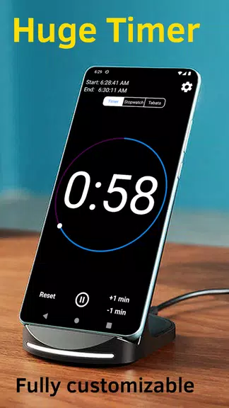 Gran Temporizador Cronó Tabata Captura de pantalla 0