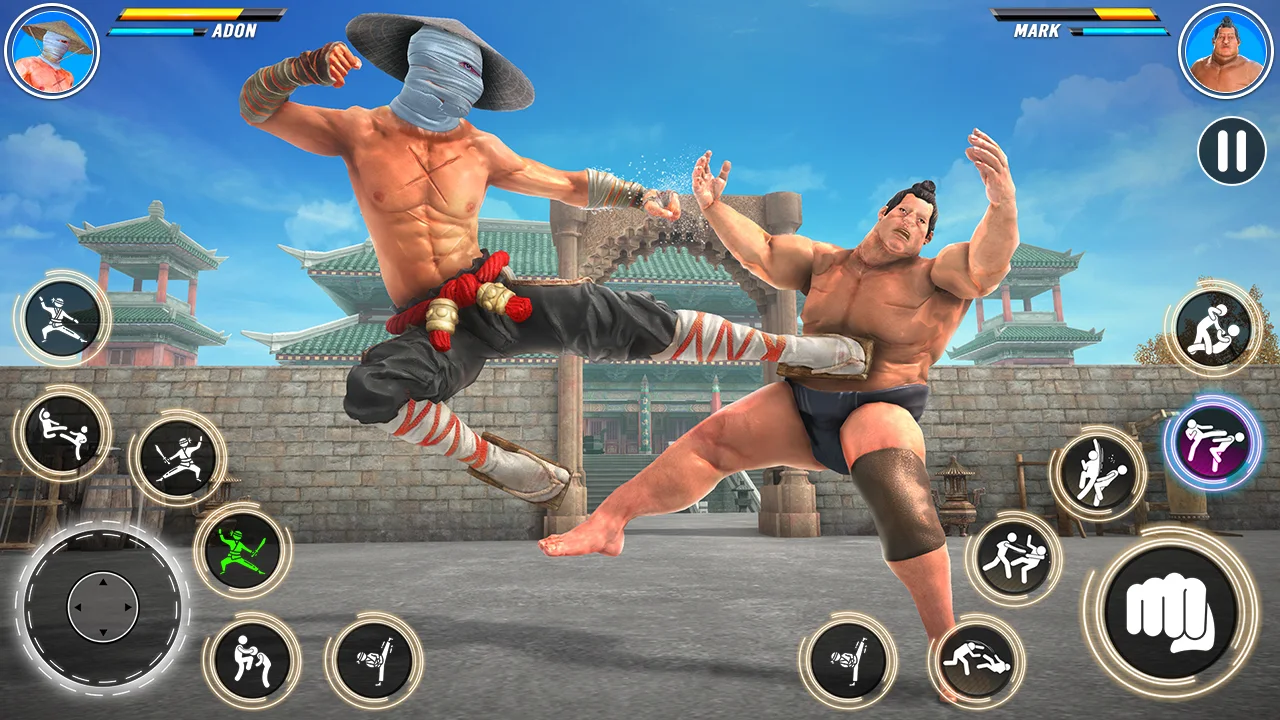 Kung Fu Games - Fighting Games Screenshot 2