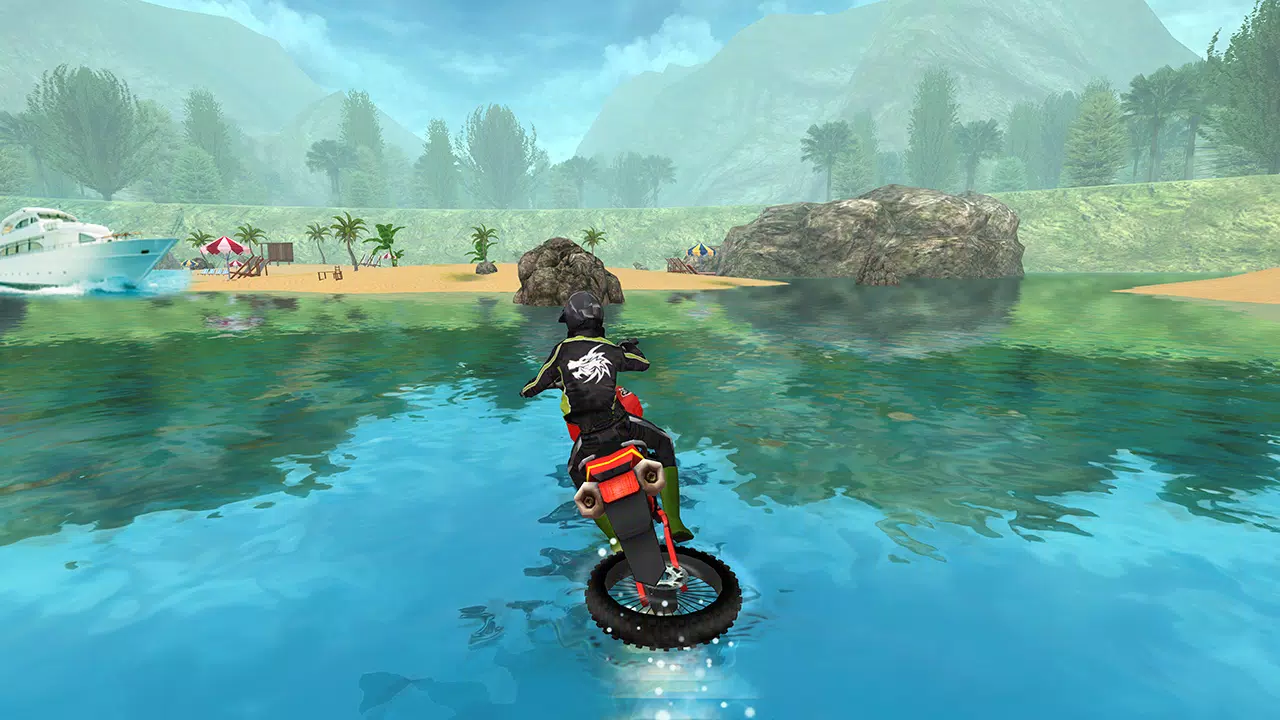 Bike Racing : Water Bike Games スクリーンショット 1