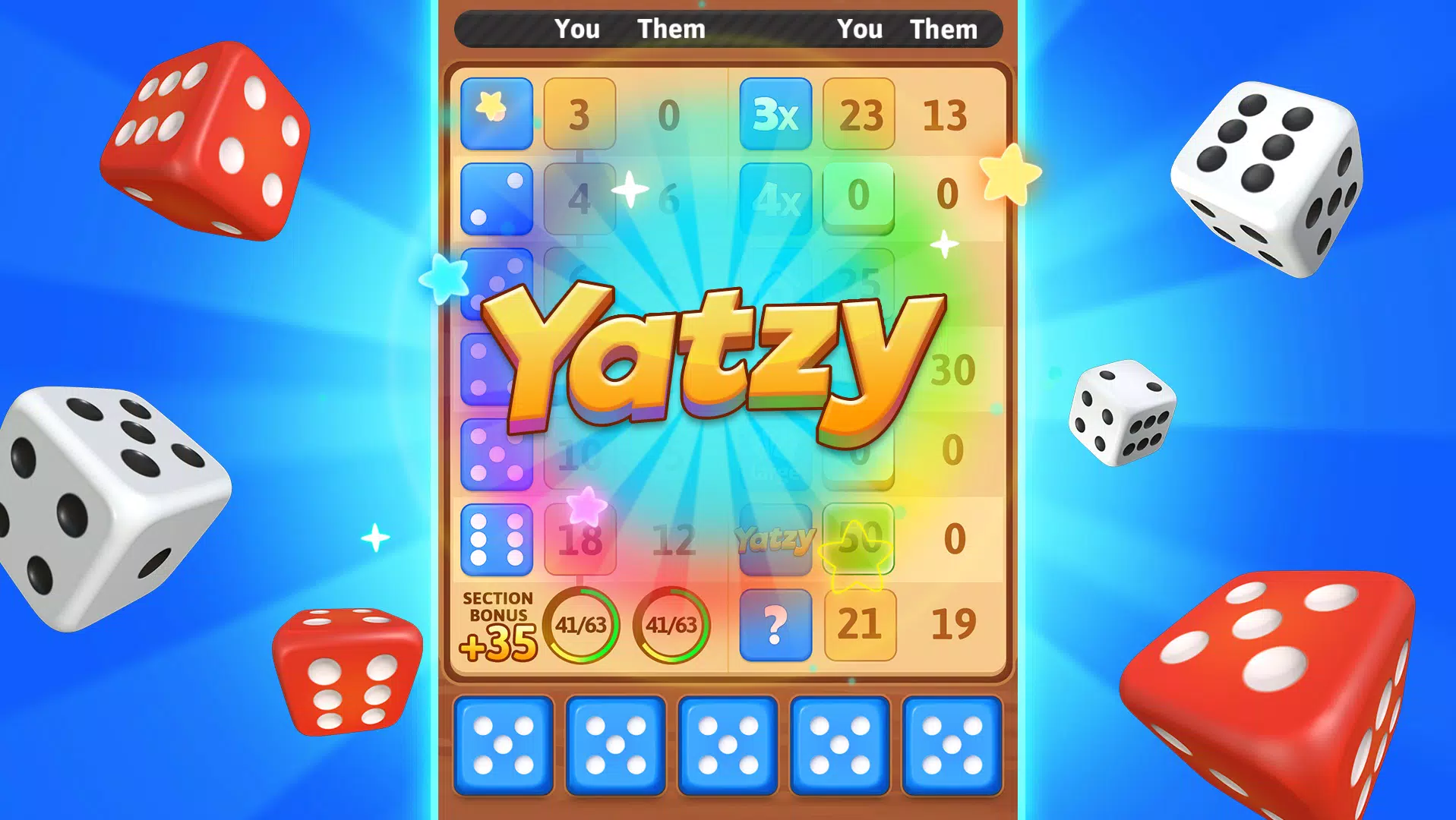 Yatzy Blitz 螢幕截圖 2