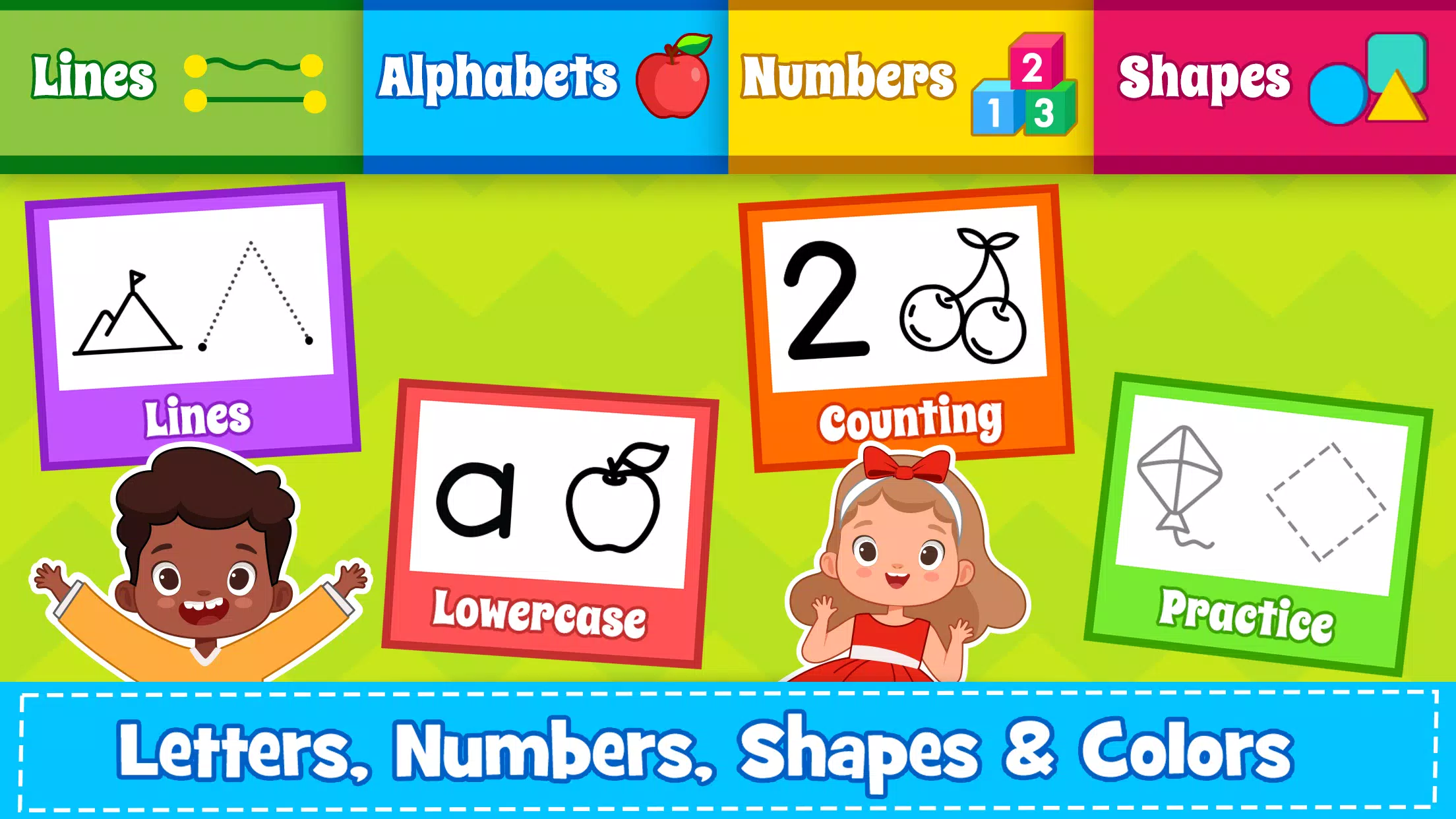 ABC Tracing Preschool Games 2+ ภาพหน้าจอ 0