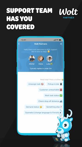 Wolt Courier Partner Ảnh chụp màn hình 2