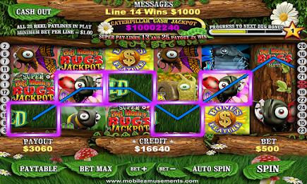 Big Money Bugs Slots Schermafbeelding 0