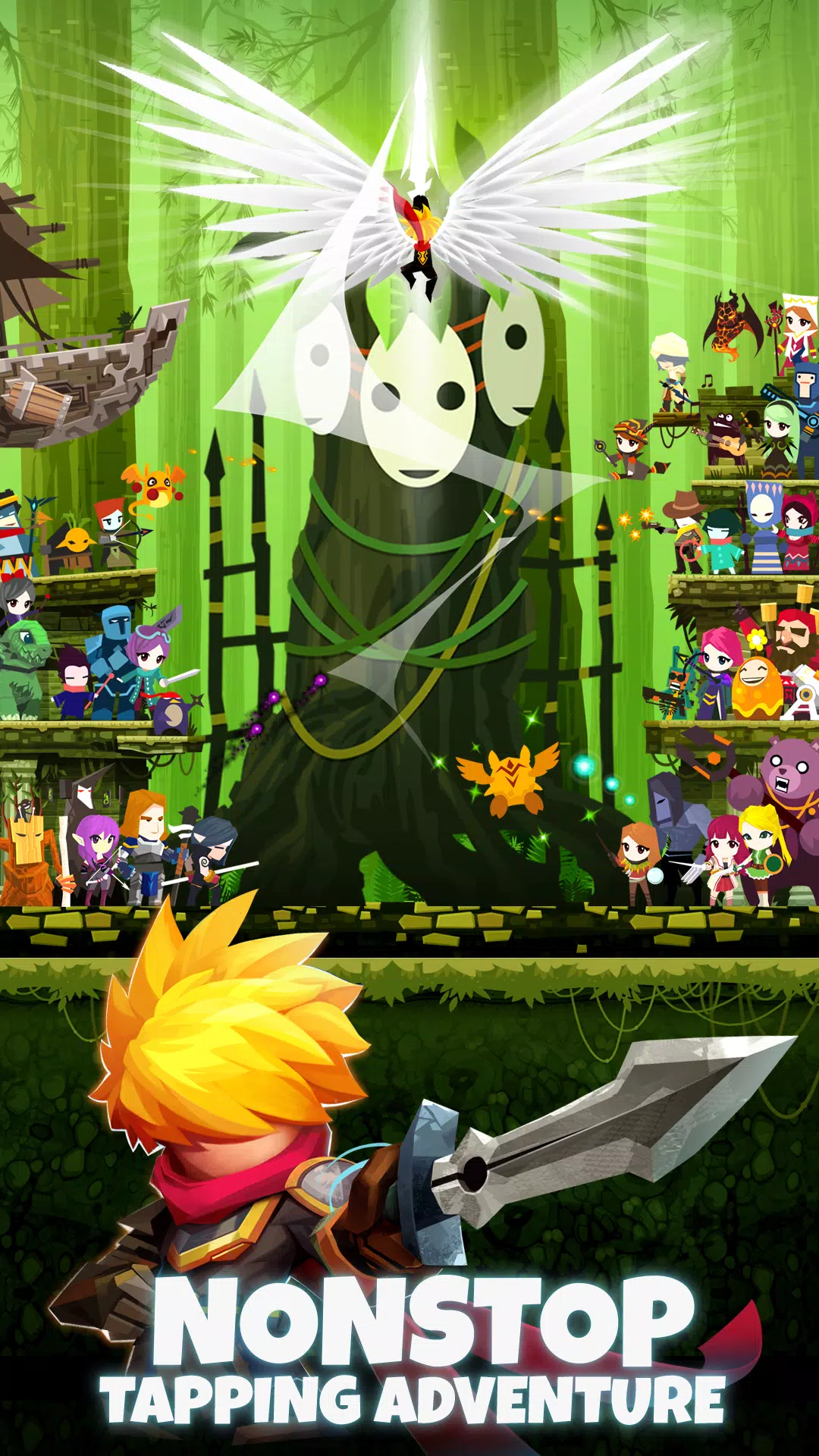 Tap Titans 2: Hero Clicker RPG Capture d'écran 1