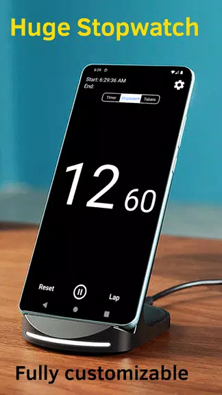 Gran Temporizador Cronó Tabata Captura de pantalla 3