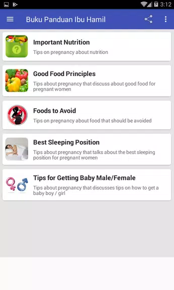 Pregnancy Guide Скриншот 2