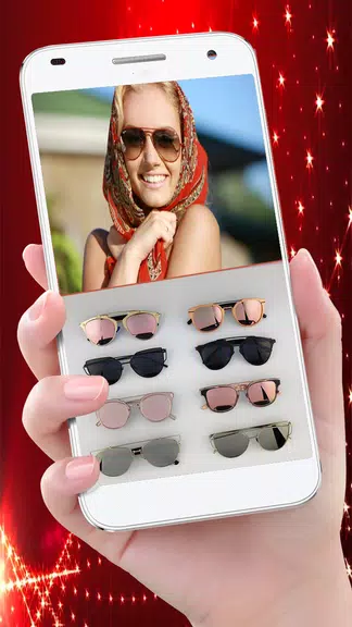 Stylish Sun Glasses Photo Edit Ảnh chụp màn hình 0