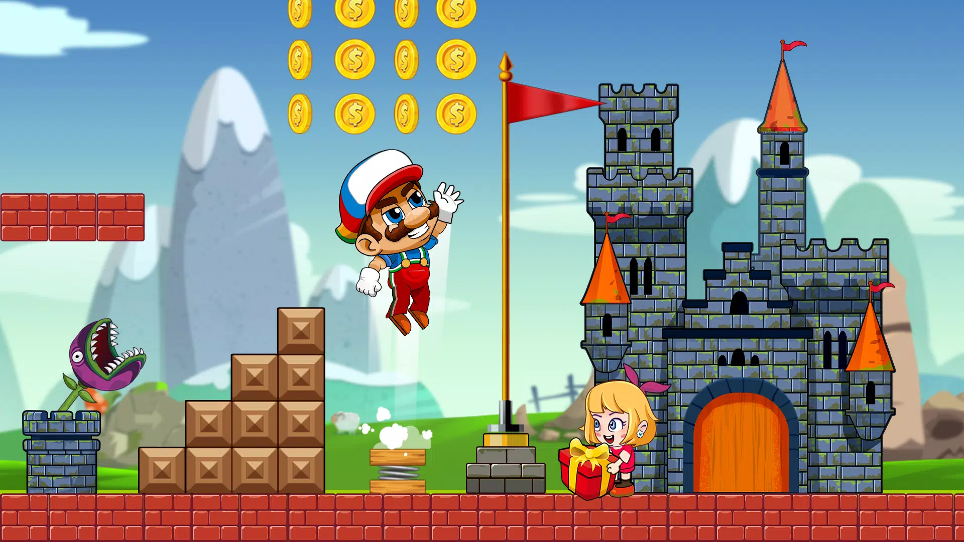 Super Bean Bros: Running Games Captura de pantalla 2