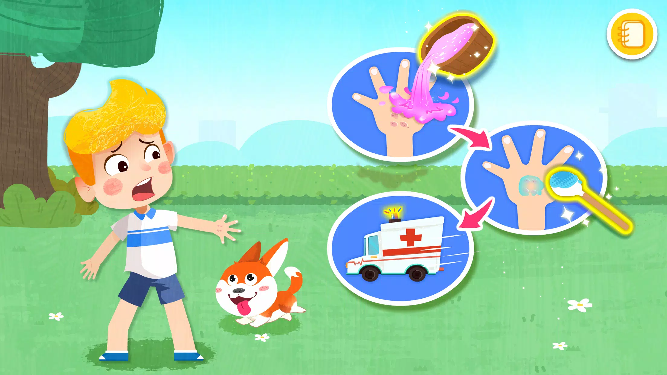 Baby Panda’s Emergency Tips Ảnh chụp màn hình 2