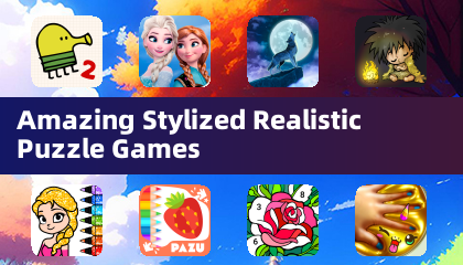 Amazing Stylized Realistic Puzzle Games