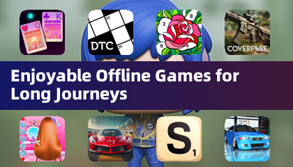 Enjoyable Offline Games for Long Journeys