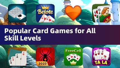 Popular Card Games for All Skill Levels