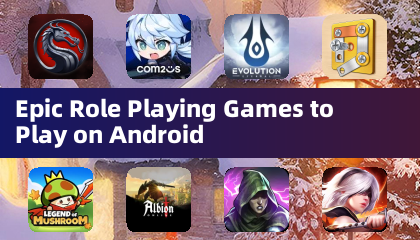 史詩般的角色在Android上玩遊戲