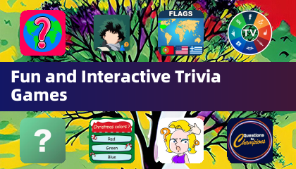 Jeux de trivia amusants et interactifs