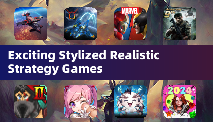 Jeux de stratégie réalistes stylisés passionnants