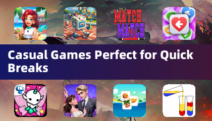 Casual Games Perfect for Quick Breaks