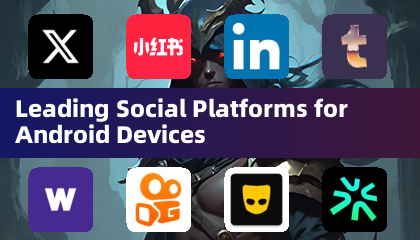 Principales plateformes sociales pour appareils Android