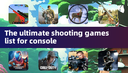 The ultimate shooting games list for console
