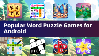 Popular Word Puzzle Games for Android