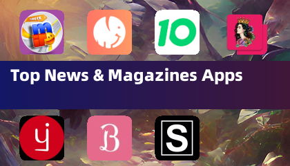 Principais aplicativos de notícias e revistas