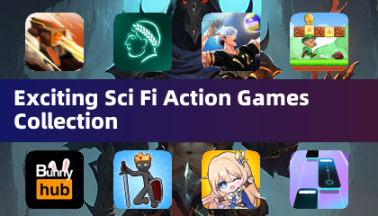 Coleção de Jogos de Ação de Ficção Científica Empolgantes