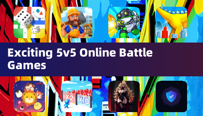 Exciting 5v5 Online Battle Games