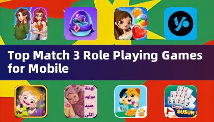 行動裝置最佳三消角色扮演遊戲