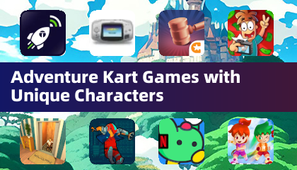Jogos de Kart de Aventura com Personagens Únicos