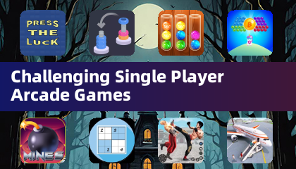 Jogos de arcada single player desafiadores