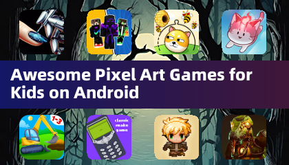 Отличные игры в пиксель-арт для детей на Android