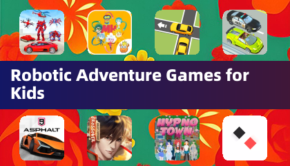 兒童機器人冒險遊戲