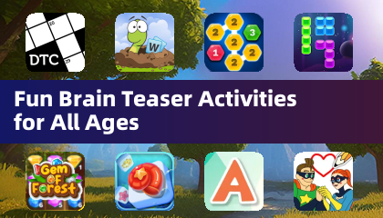 Atividades divertidas de quebra-cabeças para todas as idades