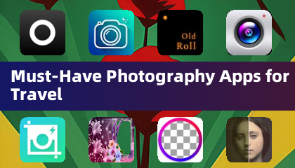 Applications photo obligatoires pour les voyages