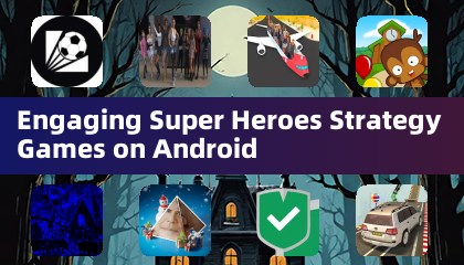 Jogos de Estratégia de Super-Heróis Envolvedores no Android