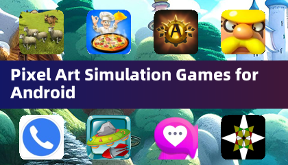 Jeux de simulation d'art pixel pour Android