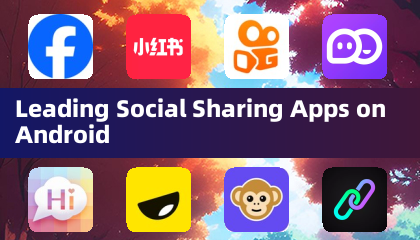 Os principais aplicativos de compartilhamento social no Android